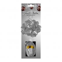 Kit ruban bolduc et noeud (Argent)