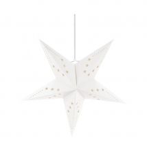 Lanterne en forme d'étoile de 60cm (Blanche)