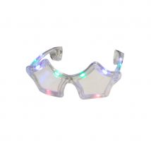 Lunettes étoiles Led (Transparentes)