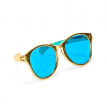 Lunettes géantes avec verres teintés (Doré)