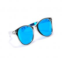 Lunettes géantes avec verres teintés (Argenté)