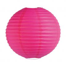 Lanterne japonaise en papier (Fuchsia, 30cm)
