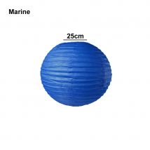 Lanterne japonaise en papier (Marine, 25cm)