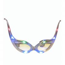 Lunettes papillon Led (Transparentes)