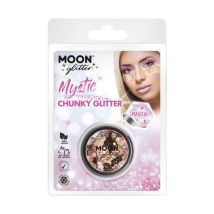 Mélange de grosses paillettes cosmétiques en pot (Mix bronze, sous blister)
