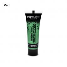 Maquillage lumineux et pailleté (Vert)