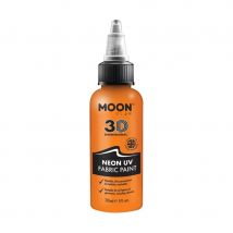 Peinture à paillettes UV pour vêtements (Orange, 30ml)