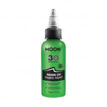 Peinture à paillettes UV pour vêtements (Vert, 30ml)