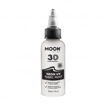 Peinture à paillettes UV pour vêtements (Blanc, 30ml)