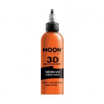Peinture à paillettes UV pour vêtements (Orange, 125ml)