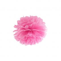 Pompon en papier de 25cm (Fuchsia)