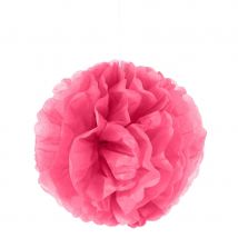 Pompon en papier de 35cm (Fuchsia)
