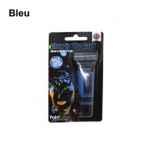 Peinture lumineuse visage et corps (Bleu)