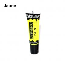 Peinture textile fluo, UV (Jaune)