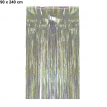 Rideau de lamelles blanches (90 x 240 cm)