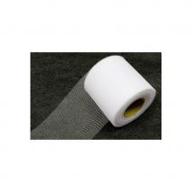 Rouleau de tulle, 8cm x 20m (Blanc)