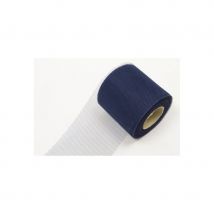 Rouleau de tulle, 8cm x 20m (Bleu marine)