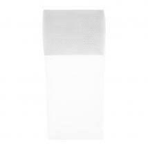 Ruban de tulle, 8cm x 10m (Blanc)