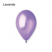 Sachet de 10 ballons nacrés de 30cm (Lavande)