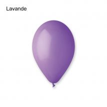 Sachet de 12 ballons pastels de 30cm (lavande)