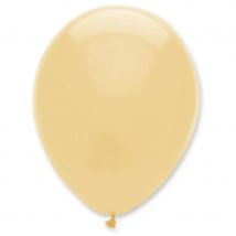 Sachet de 6 ballons de baudruche de 30cm (Ivoire)
