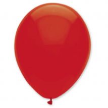 Sachet de 6 ballons de baudruche de 30cm (Rouge)