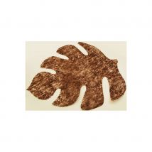 Sets de table en forme de feuille (Marron)