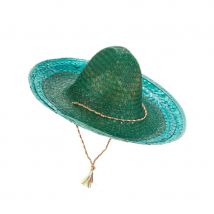 Sombrero mexicain pour adulte (Vert)