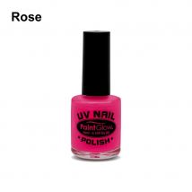 Vernis à ongles uv phosphorescent (Rose)