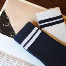 Duo de chaussettes Tennis - Taille Unique - Bleu marine/blanc - Idée cadeau Noël - Cadeau Homme - Cadeau Papa - Épilogue - Les Raffineurs