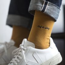 Chaussettes Homme "Chef de gang" - Taille Unique - Idée cadeau Noël - Cadeau Homme - Cadeau Papa - Affaire De Famille - Les Raffineurs