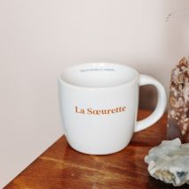 Mug Famille "La Soeurette" - Idée cadeau Noël - Cadeau Femme - Cadeau Crémaillère - Affaire De Famille - Les Raffineurs