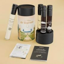 Coffret Les Vins de Légende - Idée cadeau Noël - Cadeau Homme - Cadeau Femme - Cadeau Papa - Cadeau Maman - Flakon - Les Raffineurs