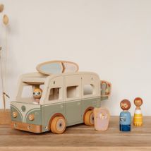 Camping-car rétro - Bois - Idée cadeau Noël - Idée cadeau enfant - Little Dutch - Les Raffineurs