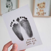 Kit empreintes main et pied - Idée cadeau Noël - Idée cadeau enfant - Keep Love - Les Raffineurs