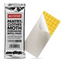 Mastertrap 2-in-1 Pantry and Clothes Moth Trap Refill Pads