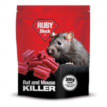 Lodi Ruby Block Rat and Mouse Killer Difenacoum Poison
