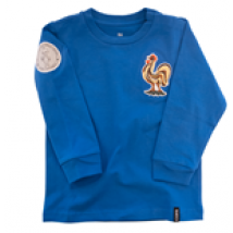 France 'My First Football Shirt' manches longues 90% coton biologique / 10% élasthanne