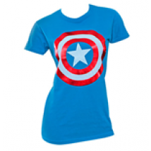 T-shirt Captain America da donna