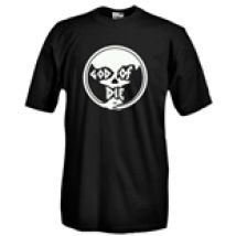 T-shirt col rond manches courtes - Impression flex - God Of DIe