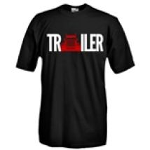 T-shirt col rond manches courtes - Impression flex - Trailer