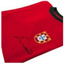 Portugal 1966 Maillot signé par Eusebio