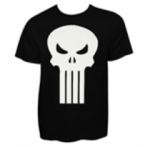 T-shirt Punisher - Plain Jane White Skull