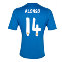 Maglia Real Madrid 2013-14 Away (Alonso 14) - da bambino