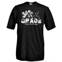T-shirt col rond manches courtes - Impression flex - Grace