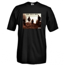 T-shirt col rond manches courtes - Impression flex - Phantom Railroad