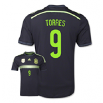 Maglia Spagna 2014-15 Away World Cup (Torres 9) da bambino