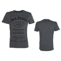T-shirt JACK DANIEL'S Classic Black Logo Large