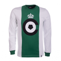 Cercle Bruges KSV Maillot Rétro Manches Longues // 100% Coton 1973-74