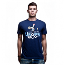 Uruguay T-shirt Vintage // Bleu Marine 100% Coton